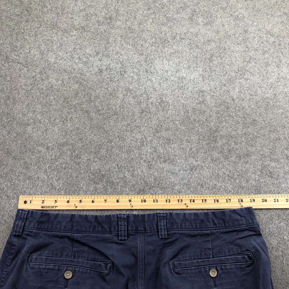 Duluth Trading Co Pants Mens 38x32 Blue Flex Ballroom Khakis Relaxed Stretch